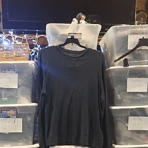 J. Crew Dark Gray Long Sleeve Tee